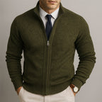 Max - Men's Wool-Blend Full-Zip Cardigan