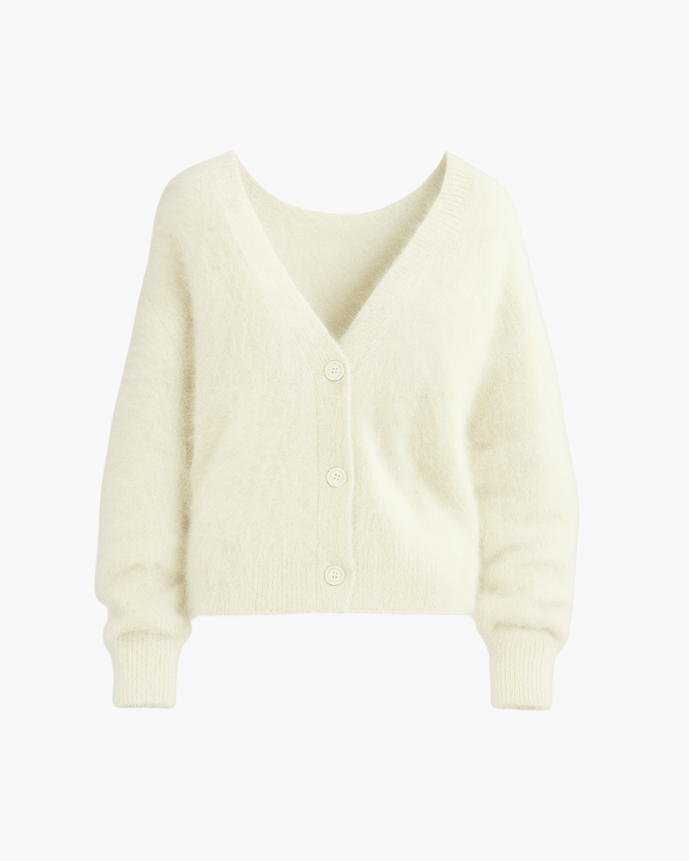 Natalia - Women's Relaxed Cardigan with Button Front