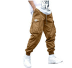Nikolai - Men's Relaxed-Fit Cargo Joggers with Drawstring Waist