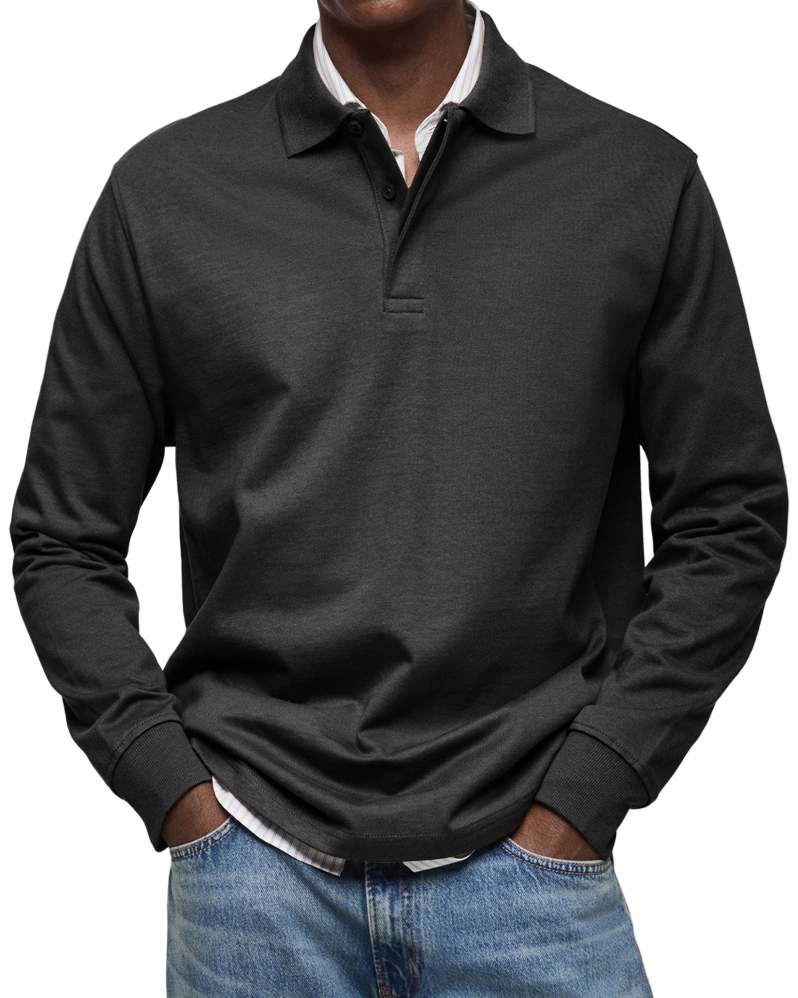 Orson - Men's Long-Sleeve Polo
