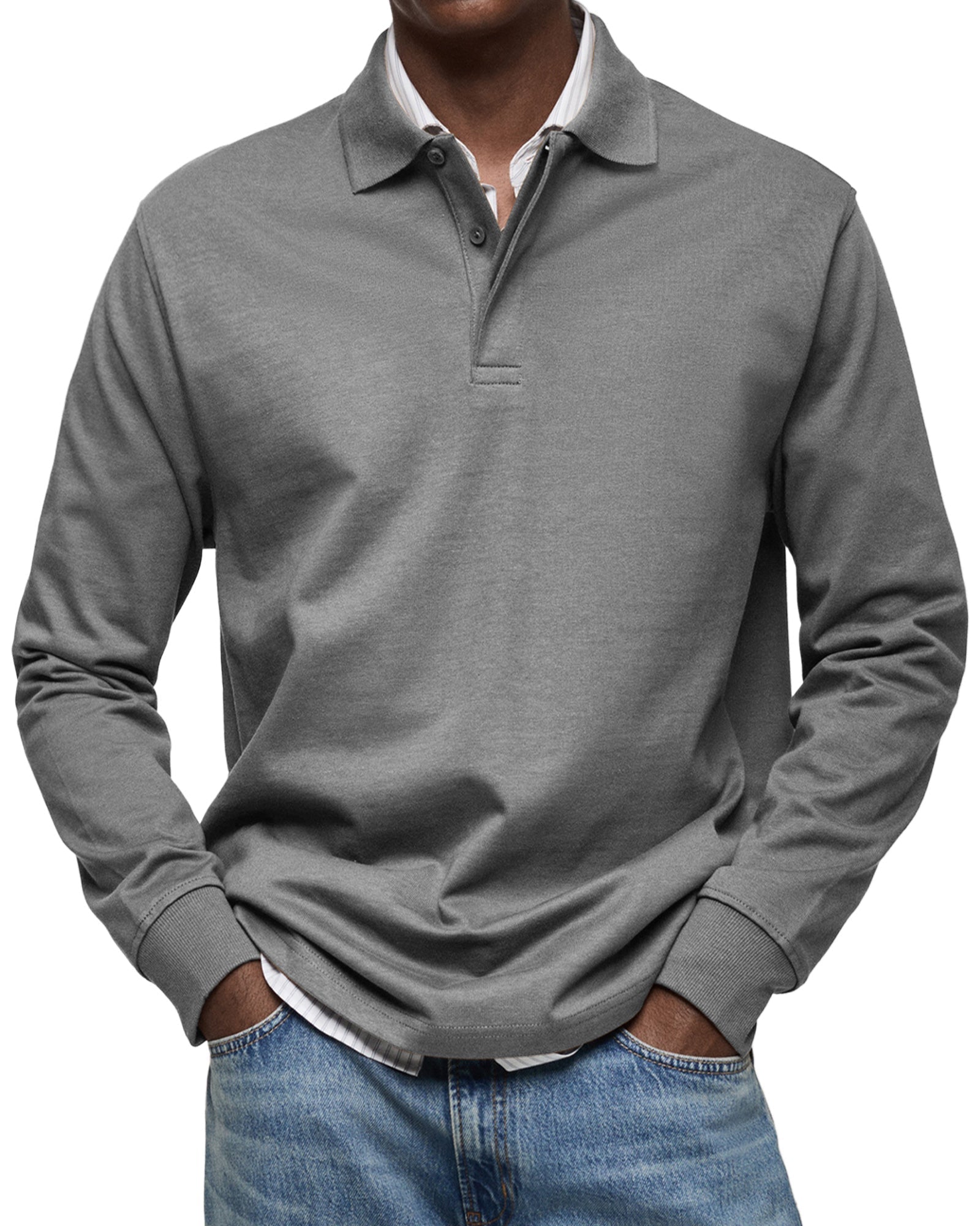 Orson - Men's Long-Sleeve Polo