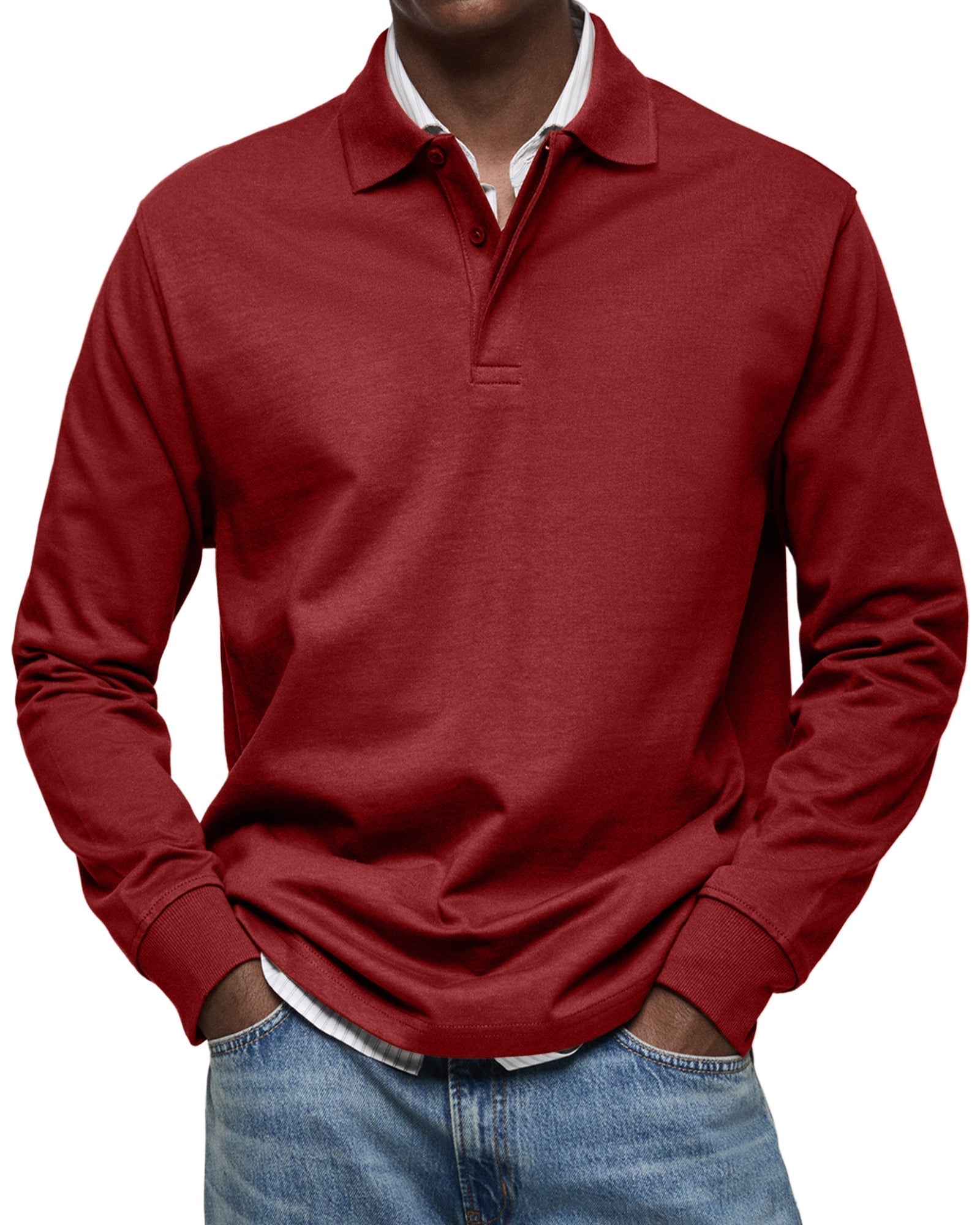 Orson - Men's Long-Sleeve Polo