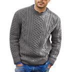 Orson - Men's Multi-Texture Crew Neck Sweater