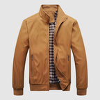 Orson - Men's Zip-Up Bomber Jacket with Ribbed Cuffs