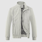 Orson - Men's Zip-Up Bomber Jacket with Ribbed Cuffs