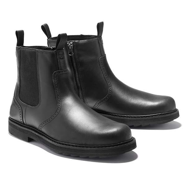 Orville - Men's Suede Chelsea Boots with Lugged Sole