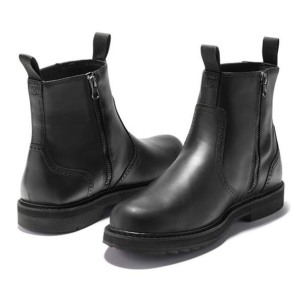 Orville - Men's Suede Chelsea Boots with Lugged Sole