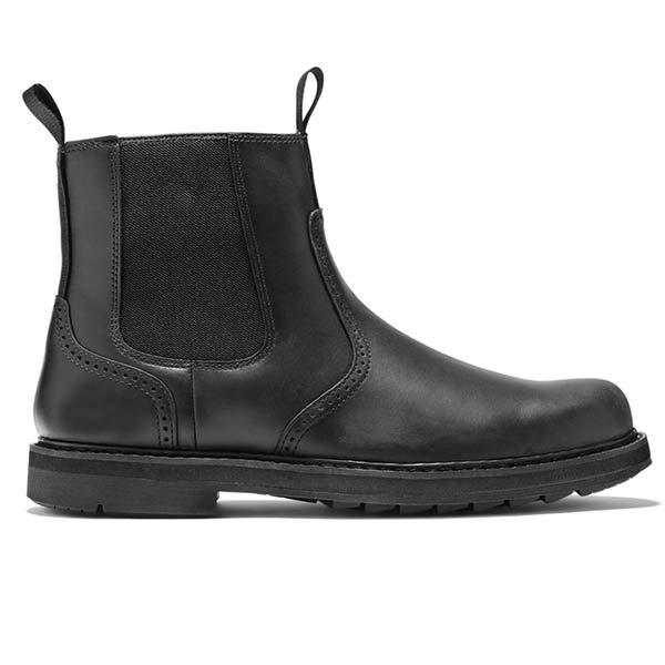 Orville - Men's Suede Chelsea Boots with Lugged Sole