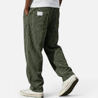 Simon - Men's Ribbed Corduroy Relaxed Pants
