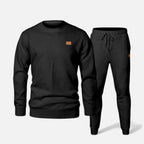 Peter - Men's Textured Crewneck Tracksuit