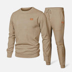 Peter - Men's Textured Crewneck Tracksuit
