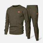 Peter - Men's Textured Crewneck Tracksuit