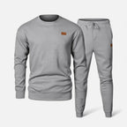 Peter - Men's Textured Crewneck Tracksuit