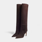 Portia - Women's Pointed-Toe Knee-High Boot