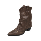 Priscilla - Women's Studded Western Boots