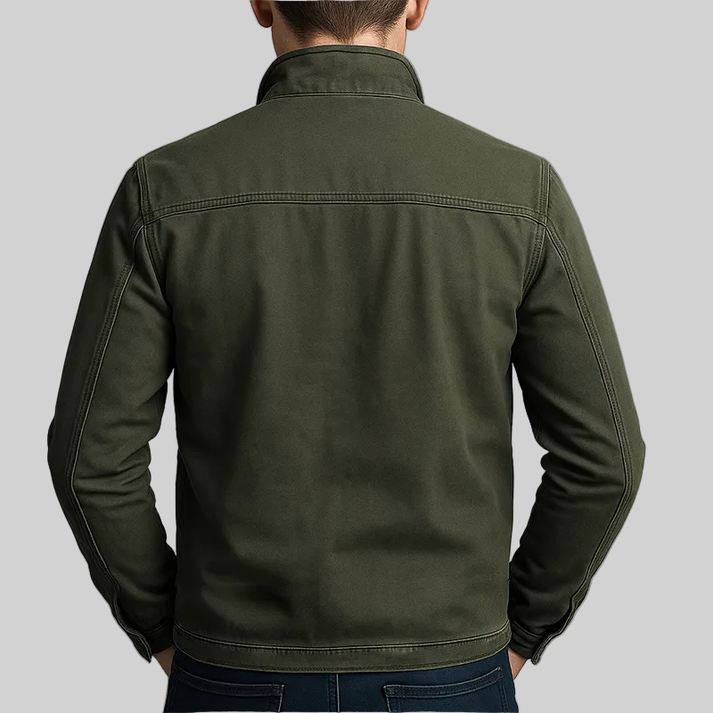 Remington - Men's Full-Zip Woven Jacket with Chest Pockets