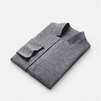 Reuben - Men's Button-Front Cardigan with Textured Knit