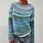 Rinna - Women's Colorblock Knit Pullover
