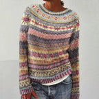 Rinna - Women's Colorblock Knit Pullover