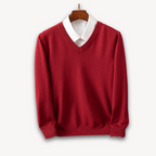 Robert - Men's Cashmere V-Neck Sweater