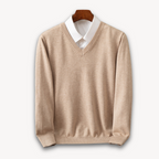 Robert - Men's Cashmere V-Neck Sweater