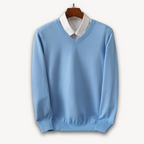 Robert - Men's Cashmere V-Neck Sweater