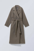 Rylee - Women's Oversized Notch Lapel Wool Coat