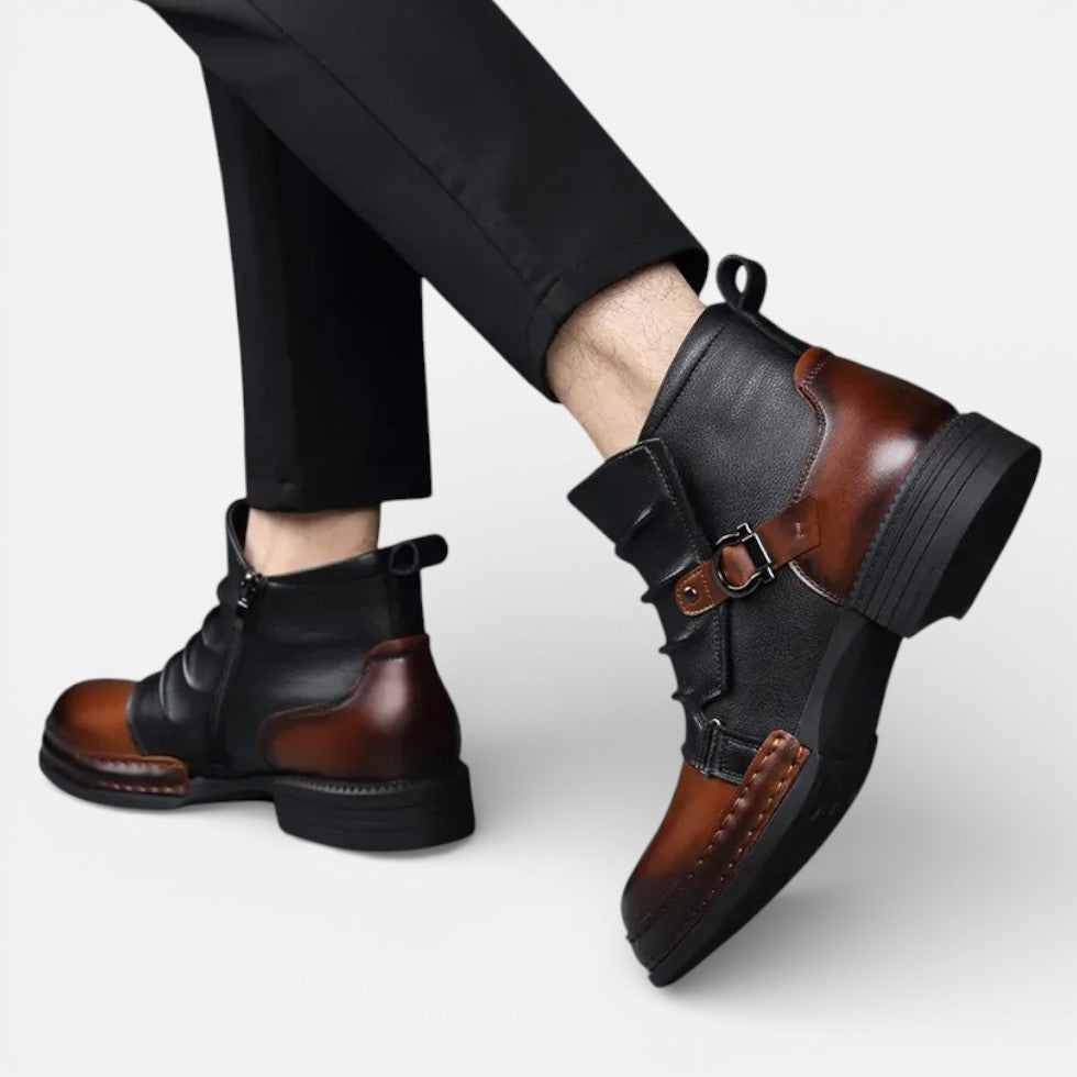 Sullivan - Men's Buckle Strap Chelsea Boot