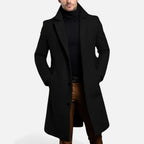Timothy - Men's Wool-Blend Tailored Topcoat