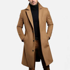 Timothy - Men's Wool-Blend Tailored Topcoat