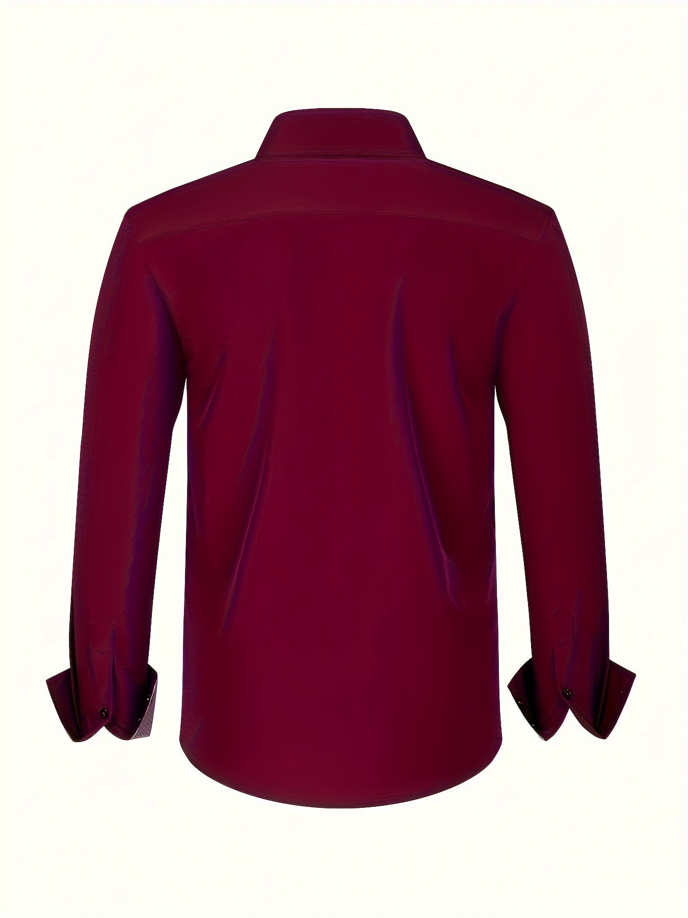 Vincent - Men's Lightweight Button-Down Shirt with Contrast Details