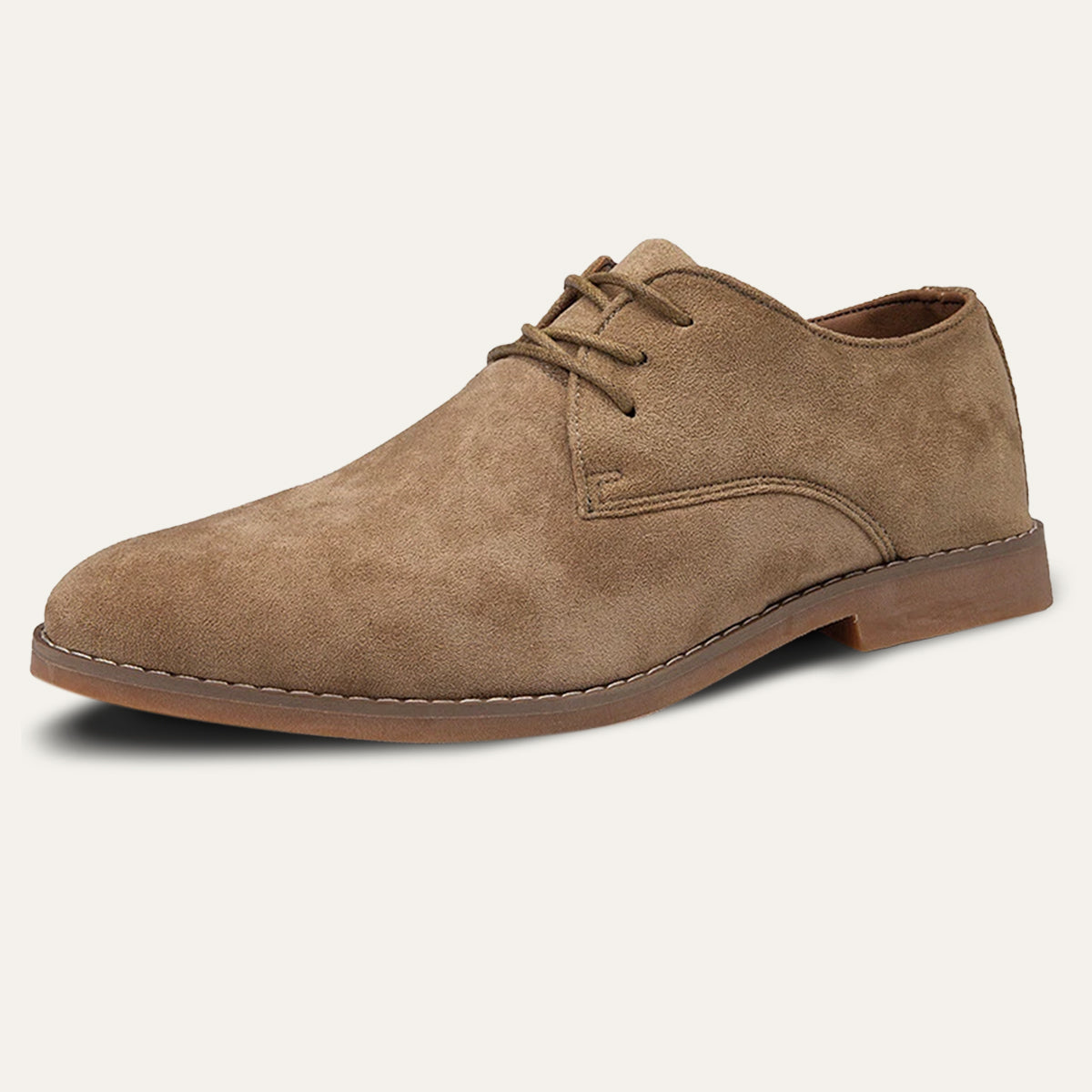 Vincenzo - Men's Suede Oxford Lace-Up Shoes