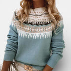 Waverly - Women's Fair Isle Crewneck Pullover